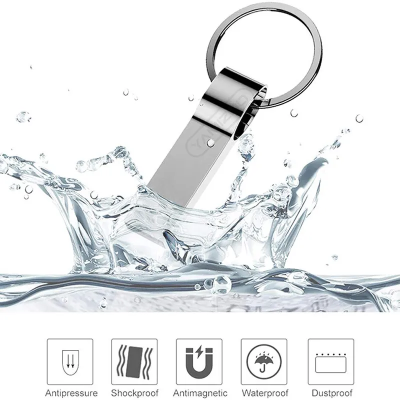 Clés USB 128 go disque flash usb en métal 64 go clé USB clé USB 32 go 16 go 128 go clé USB 20 clé USB 2375747