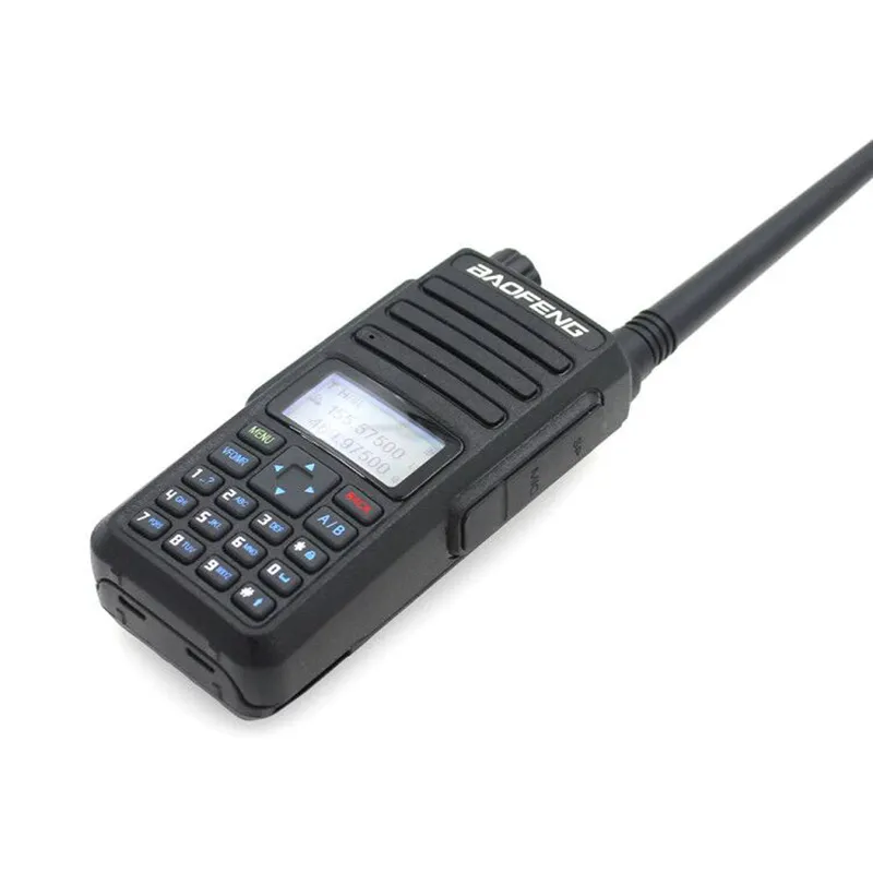 Preventa Baofeng DMR DM 1801 Walkie Talkie VHF UHF 136 174 400 470MHz Tiempo de tiempo de doble banda Tier 1 2 Radio digital DM1801 220728