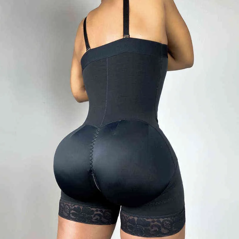 Vrouwen Shapers Afslanken Corset Shapewear Bodysuit Gordels Modellering Body-Shaper Taille-Trainer Fajas Colombiaanse L220802