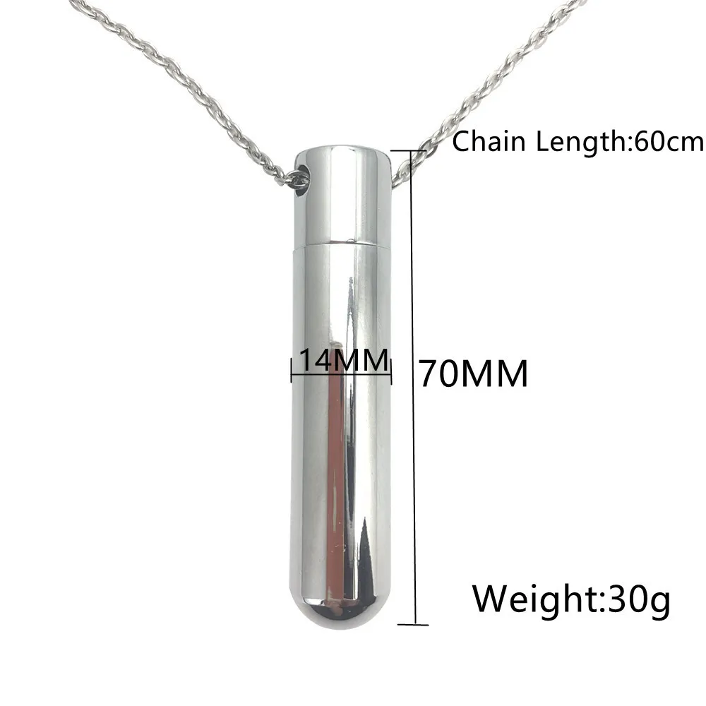 Metal Container Pendant Perfume Bottles bottle no liquid inside R.S Poppers Men sexy Enhancer Aroma Inhale Gay Toy man woman