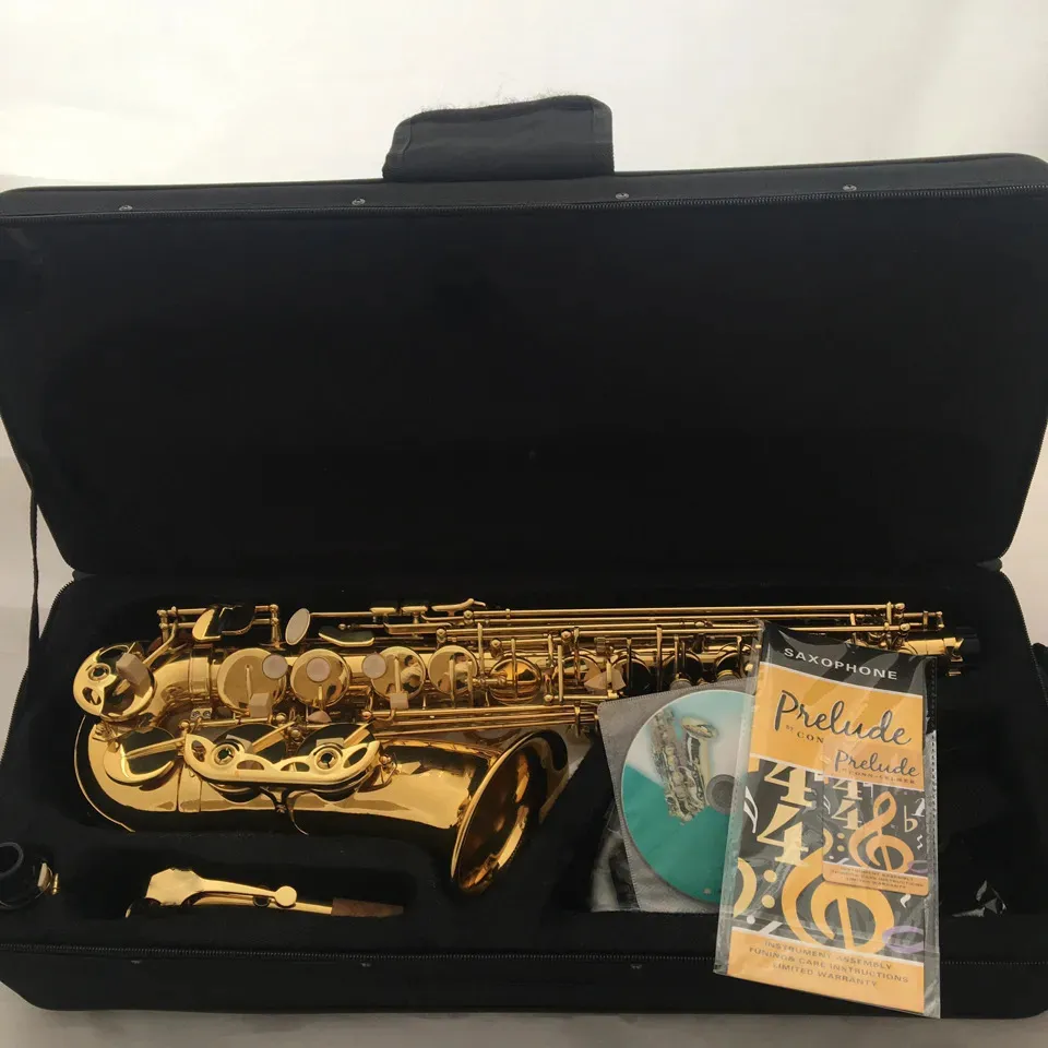 Classic 80 II Structure originale Style E-Key Professional Alto Saxophone Professional-Wory Tone Sax Playing Instrument