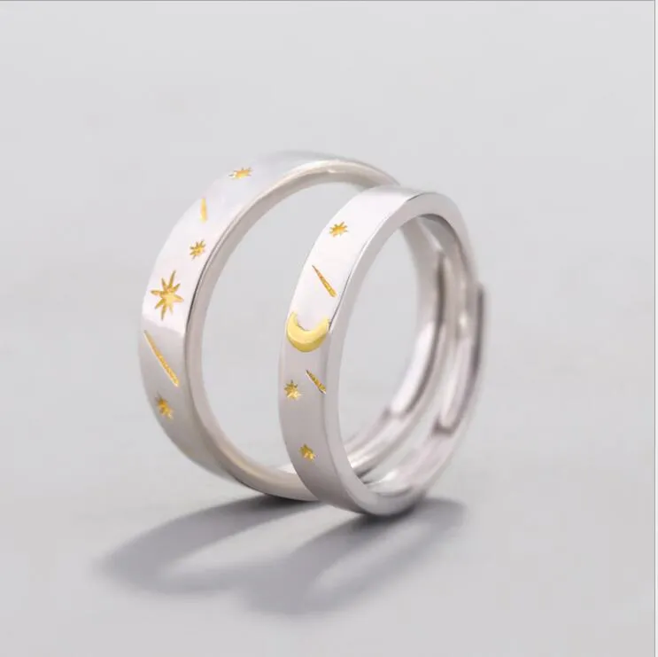 Модная золотая буква кольца Bague for Lady Women Party Lovers Lovers Gift Jewelry231h