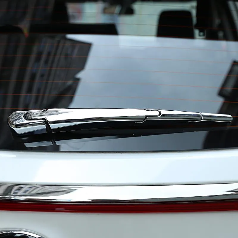 Car Styling ABS Traseira Windshield Wiper Lantejoulas para Kia Seltos SP2 2021 - Acessórios Automóveis Externos