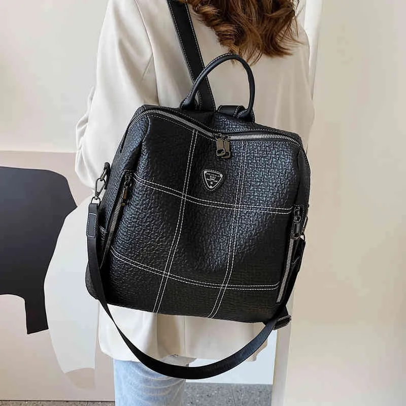Handbags 70% Off Embroidered wire lattice large capacity soft leather shoulder bag 2022 new women's multi-functional versatile hand purses