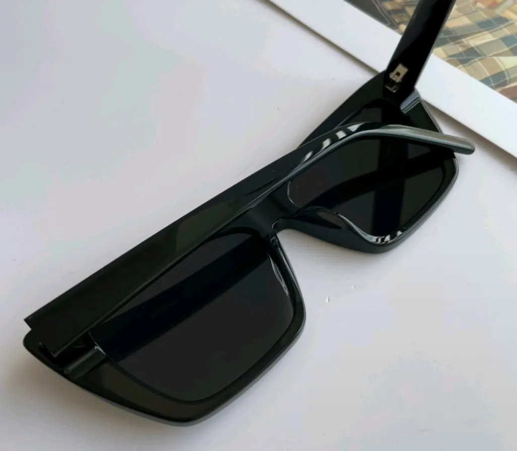 Summer Shiny Black Grey Grey Gatto Occhiali da sole 276 The Party Sun Glasses Ladies O occhiali da sole Fashi