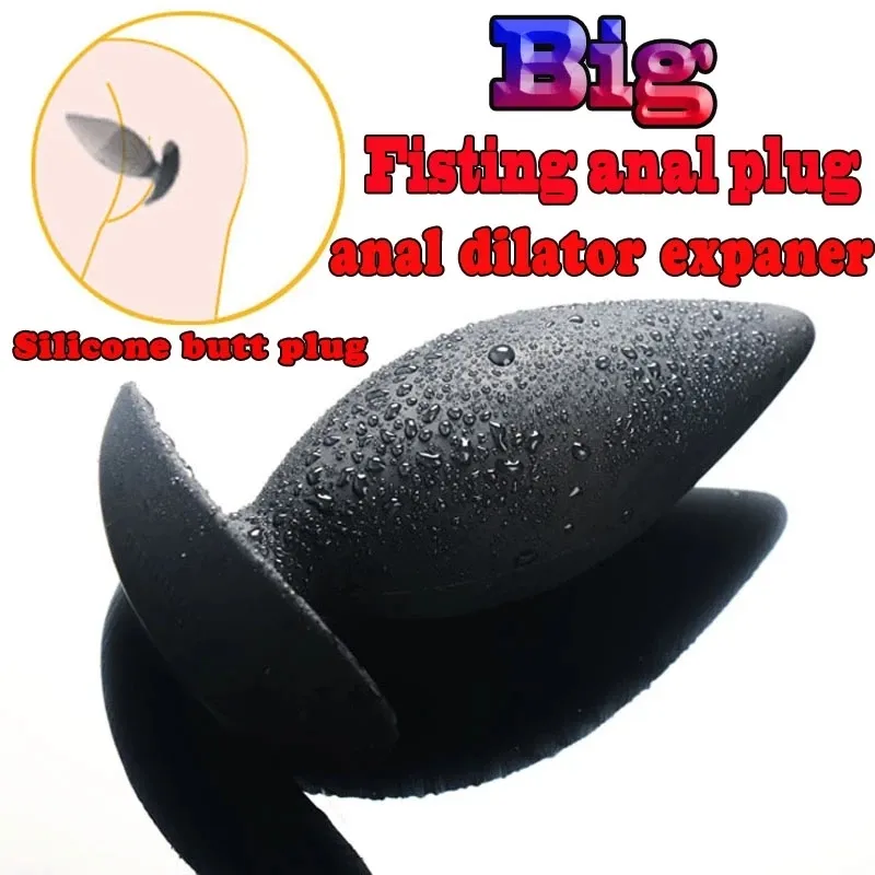 Silicone Huge Anal Butt Plug Female Masturbator Vaginal Dildo Dilator Stimulate sexy Toys For Men Prostate Massage buttPlug