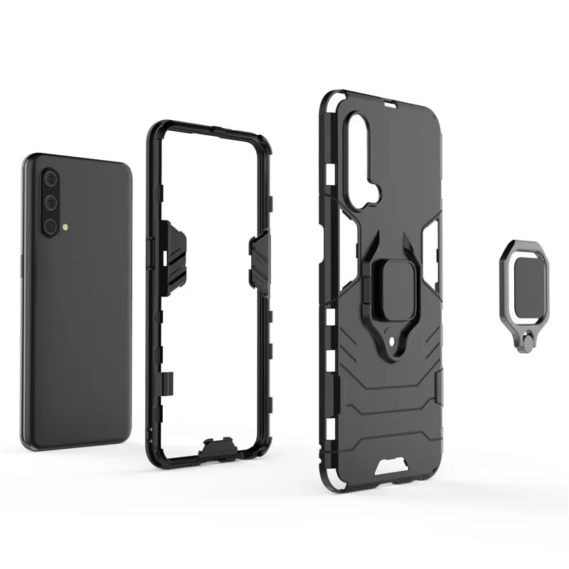 Shockproof Bumper Cases For OnePlus Nord CE 5G Case OnePlus Nord 2 CE N10 N200 5G Cover Armor PC TPU Back Cover For OnePlus Nord CE 5G