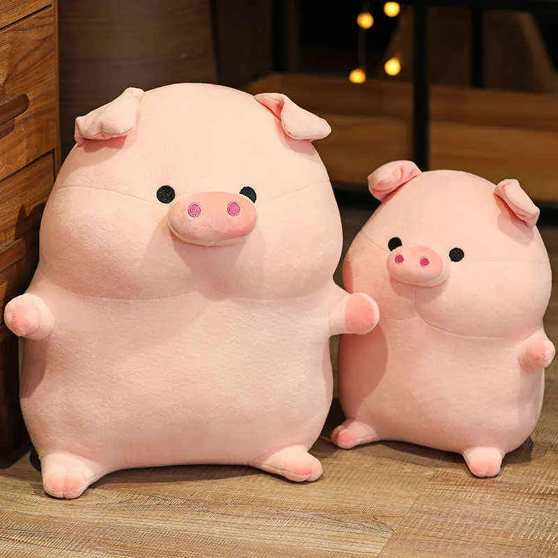 Cm Belle Simulation Piggy Jouets Kawaii Petit Cochon Câlins Peluche Oreiller Rempli Doux Poupées Pour Enfants Filles Valentine J220704