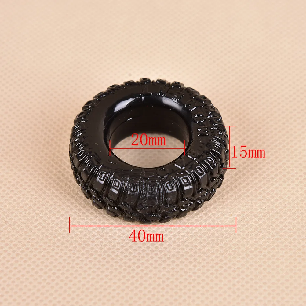 Hot Silicone Tire Penis Ring Delayed Ejaculation Cock Rings Adult Products For Male Sexy Cockring