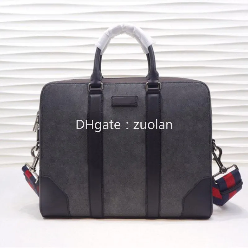 Top 5A Quality 474135 Classic Real Leathe Valigette Fashion Business trip Document Borsa da uomo Messenger bag all'aperto