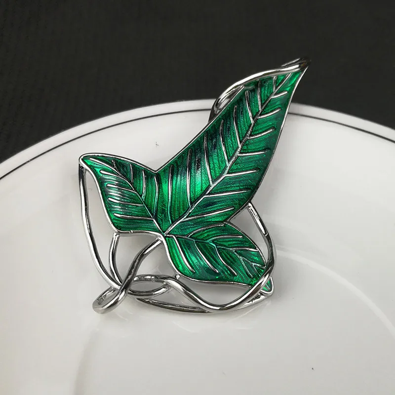LOTR The Lord Of Rings Leaf Brooch High Quality Fan Gift Fashion Jewelry 2204117037822