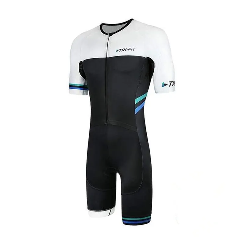 Tri-Fit Triathlon Suit Professional Team Clothing Cyclilng Skinsuit Speedsuit Swimmud Sweatmud Phective Racing Bike Kits 220517