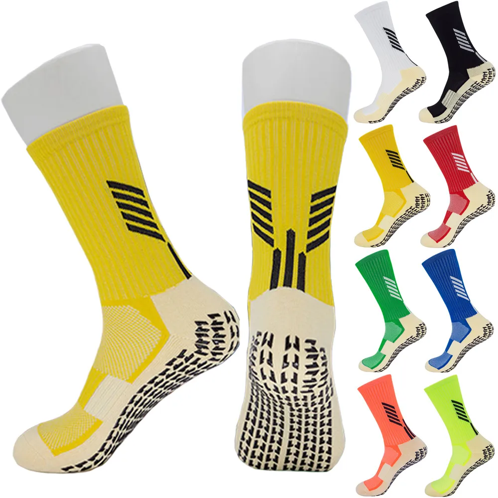 Voetbalsokken anti slip voetbal sokken mannen vergelijkbaar als de Trusox Socks for Basketball Running Cycling Gym Jogging DHL Shipping C0628X03