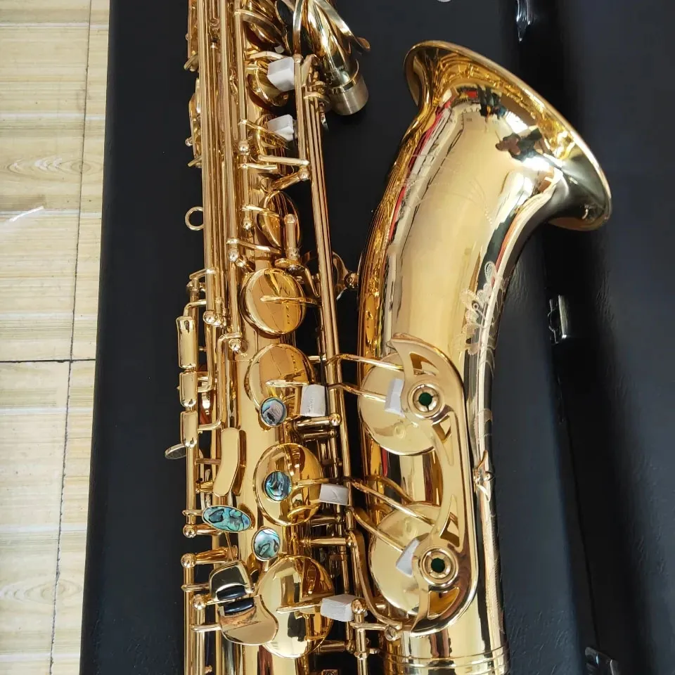 Novo Instrumento de Saxofone Golden YTS-875EX B-Tune Tenor Saxofone de Tons Profissional de Tons Profissional Tenor SAX Instrumento de jazz
