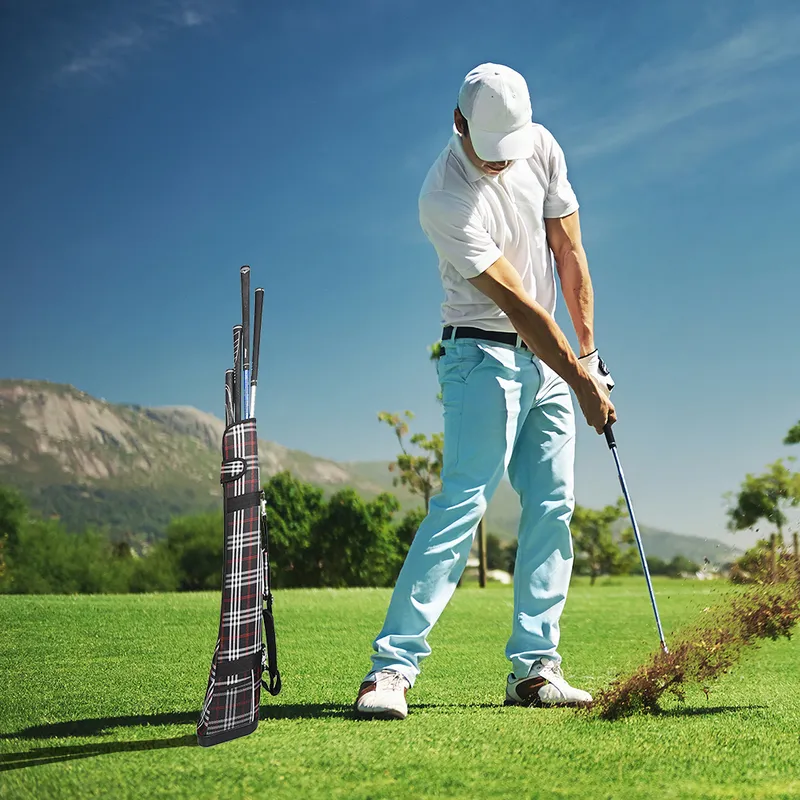 DBAIHUK Lätt golfpistolväska Portable Golf Carry Bag Golf Clubs Bag Gun Rack Väskor för barn 2204095726708