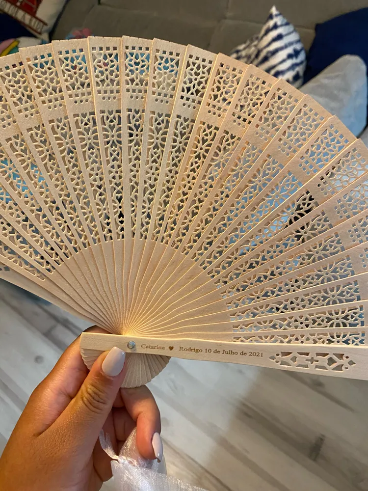 Personalized Engraved Wood Folding Hand Fan Wooden Fold Fans Party Decoration Wedding Gift Favors Baby Shower Favors 220608