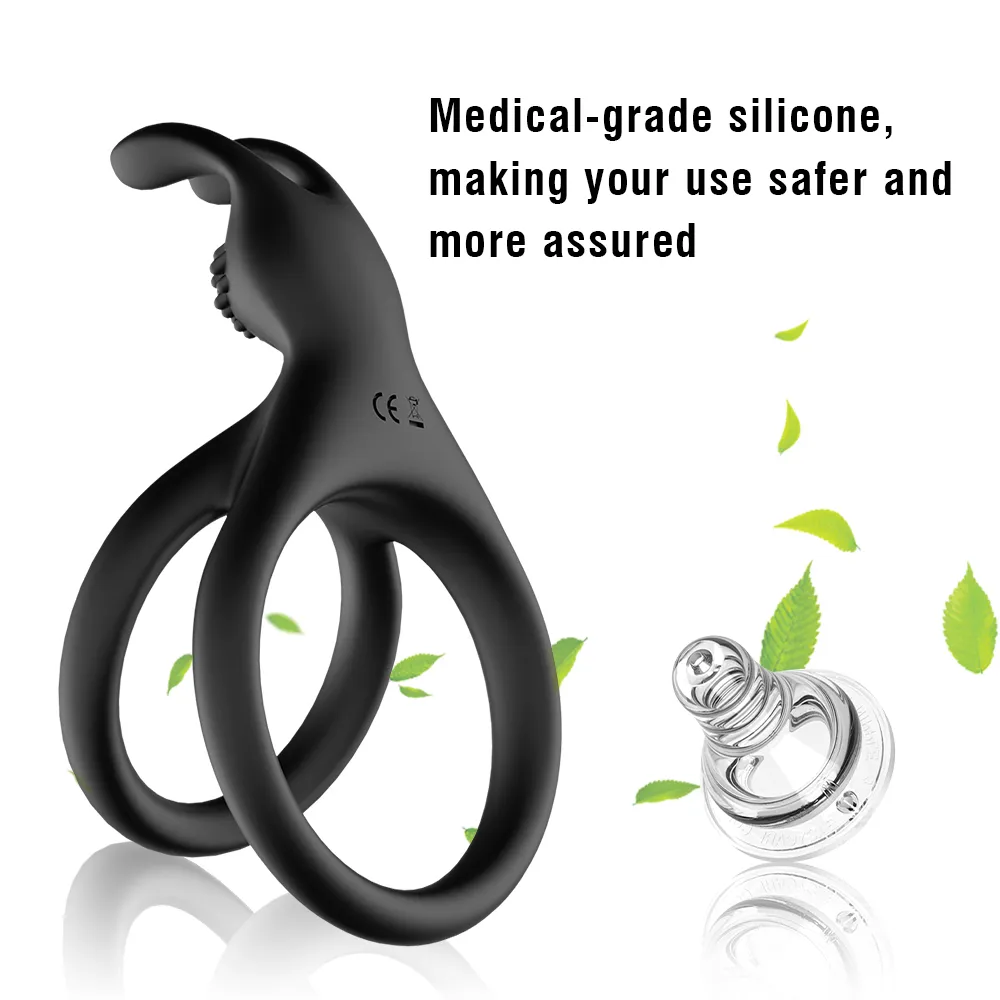 New Silicone Penis Rings Cock Ring Clitoral Stimulation Delay Ejaculation Male Masturbator sexy Toys For Couple Adult Product