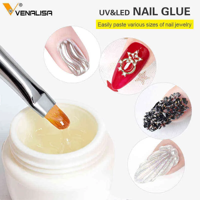 NXY Tırnak Jel GDCOCO Süper Tutkal Sanat Dekorasyon Rhinestones İpuçları için Kullanımı LED UV 0328