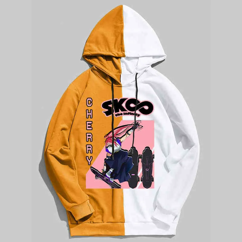 Japanska anime kvinnor hooded sk8 Infinity hoodies snö skugga reki joe cherry adam miya hoodie manga harajuku kvinnlig hoody y220713