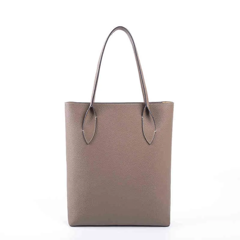 Designer italiano Fleuron Niche Borsa da donna Ins Borsa a tracolla portatile Top Borsa shopping in pelle 220613