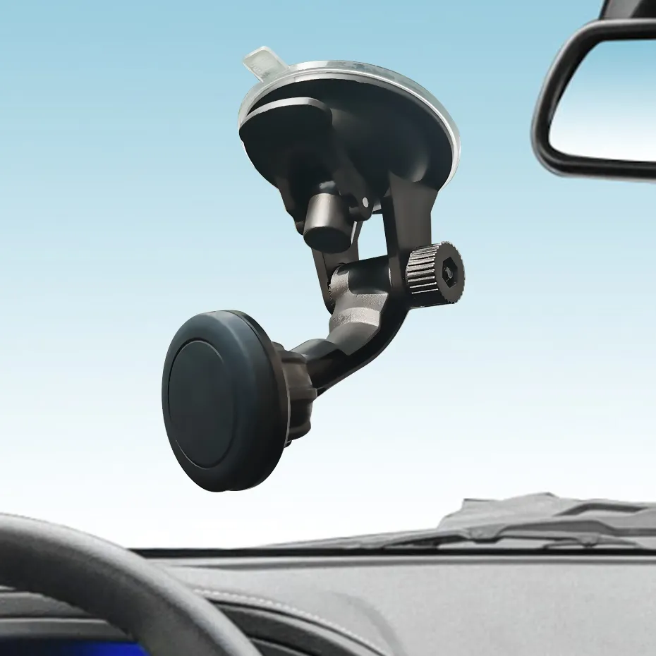 Support de téléphone magnétique pour voiture Support de ventouse Rotation à 360 degrés Support magnétique pour cellule mobile Support GPS