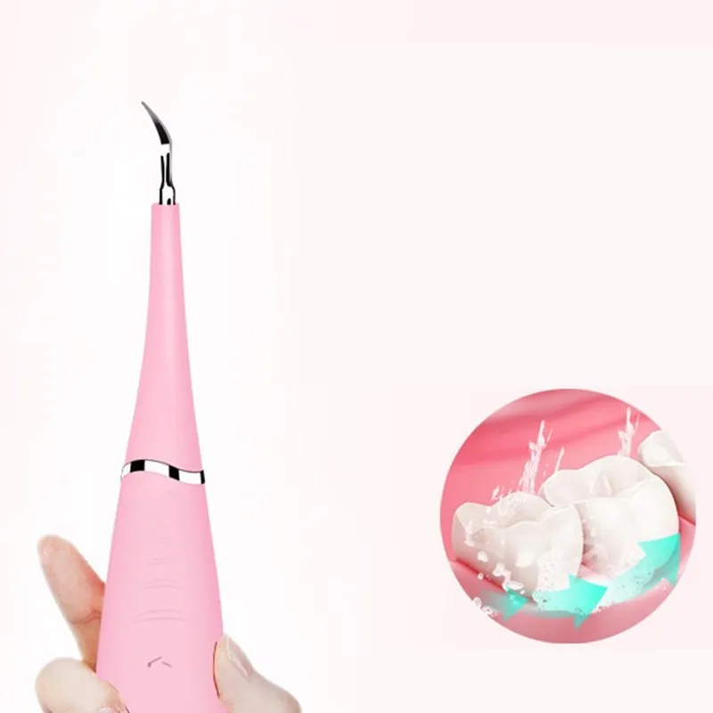 Sbiancante dentale elettrico Kit sbiancamento dei denti Calcolo Strumenti la rimozione del tartaro Detergente Macchia denti Orale 220623