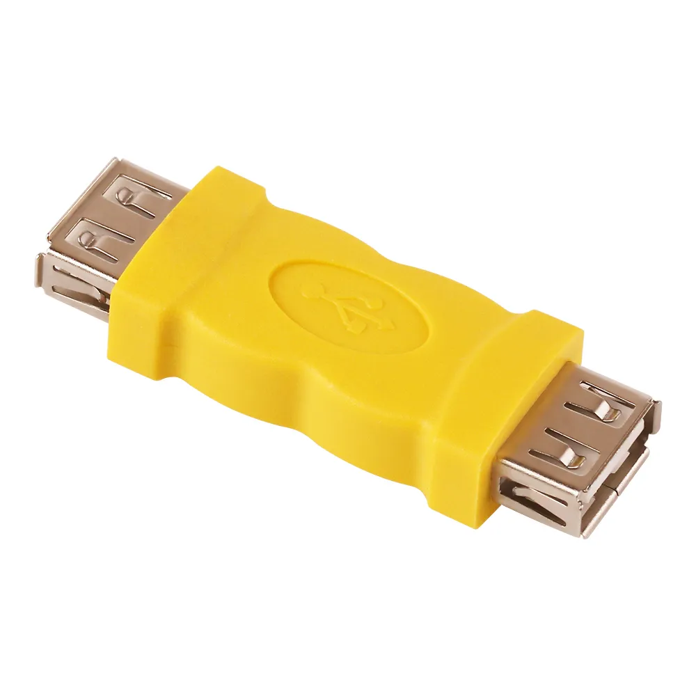 Yellowe USB 2.0 Type A Female to Female Coupler Adapter Connector Converter