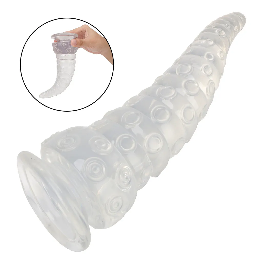 Olo anus expansion bläckfisk sucker anal plugg rumpa stimulator prostata massager sexig leksaker dildo för kvinnor män