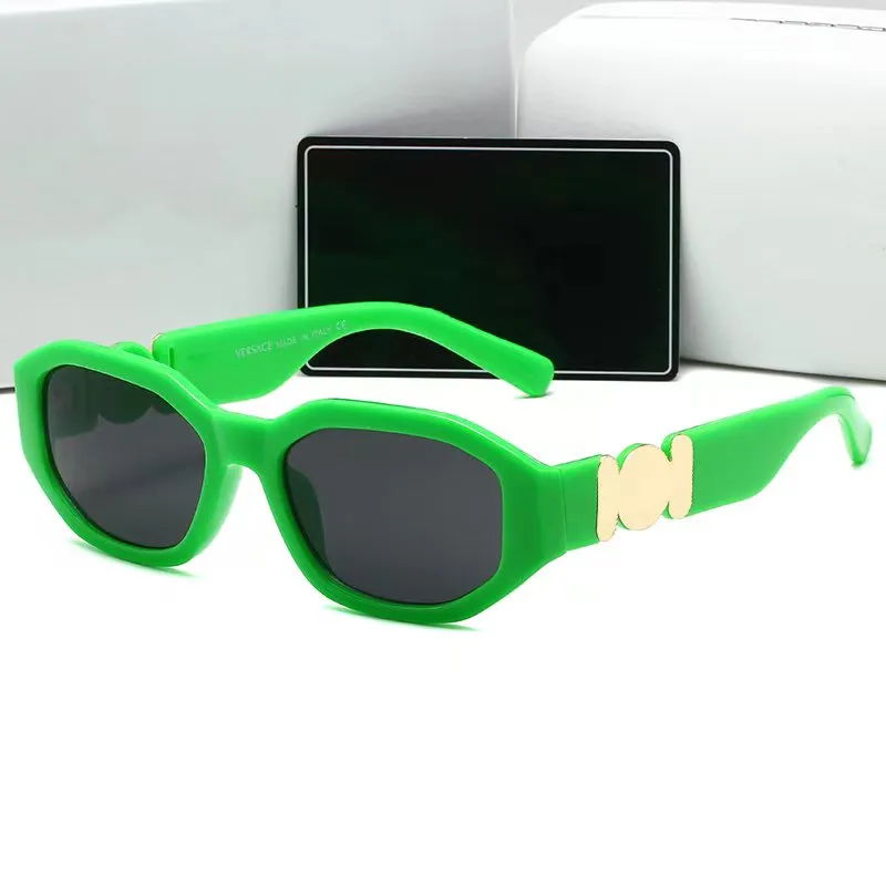 مصمم الصيف نظارات شمسية رجالي نسائية للجنسين نظارات الموضة الرجعية تصميم إطار صغير UV400 9 ألوان متوفرة 338W
