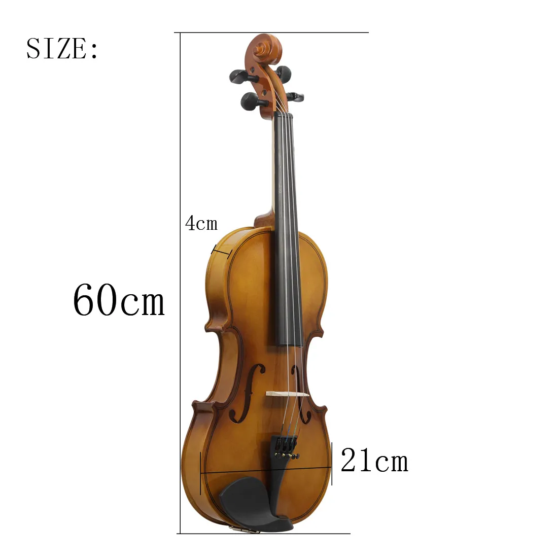 Nowy styl plastikowy antyki specyfikacja 4/4 skrzypca drobno wypolerowany materiał Wysokiej jakości początkujący profesjonalny zabytkowe z pudełkiem