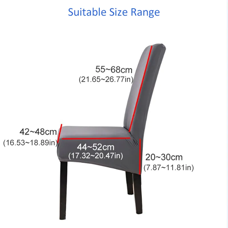 XL Size Printed Chair Cover Bohemian Style High Back Chair Covers for Dining Room Wedding el Banquet Stretch Decor Seat Case 220517