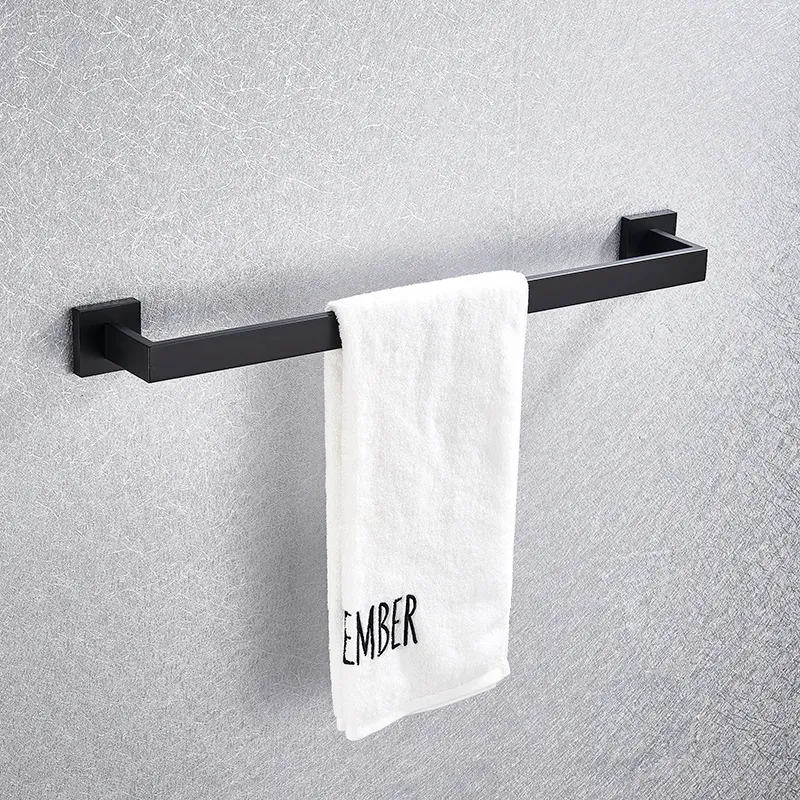 Zestaw sprzętu czarny haczyek ręcznikowy szafka na półkę szafkę Tkankę Papierowy uchwyt do zębów akcesoria łazienkowe 220812