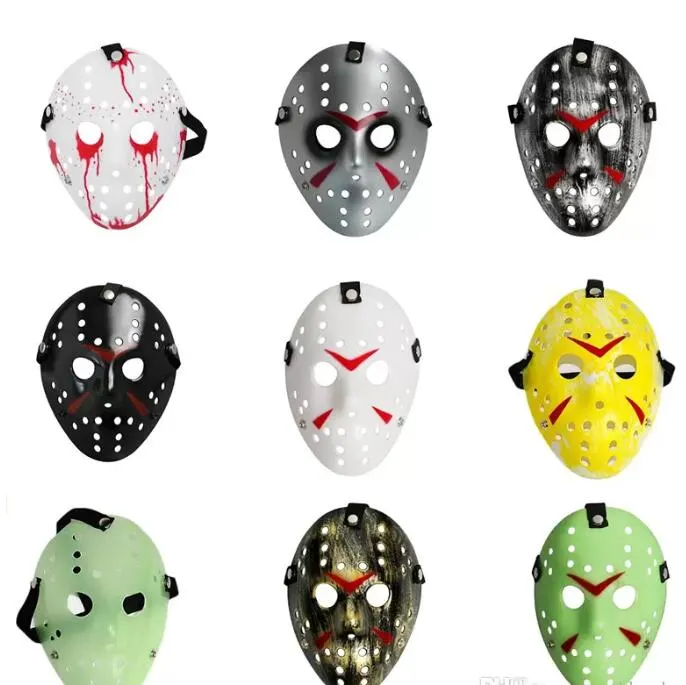 Retro Jason Mask Máscara Mardi Gras Masquerade Halloween Traje para máscaras de festa para festa do festival F0524W24