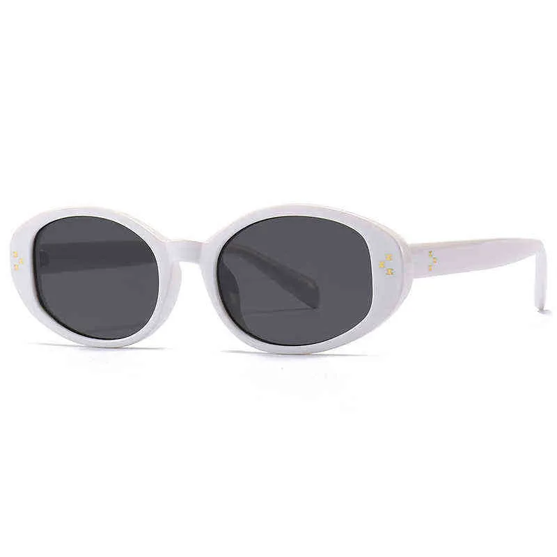 Sun glass New triumphal small frame sunscreen women's Sunglasses sense rice nail Fashion Sunglasses Women285j
