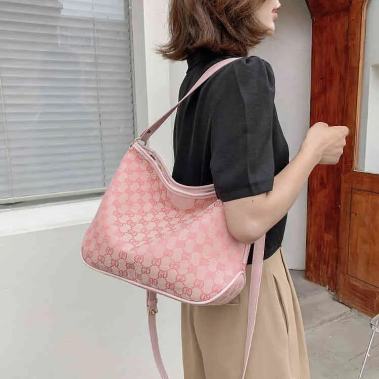 Tas vrouwen geavanceerde tas nieuwe veelzijdige lucht canvas tas eenvoudige één schouder handtas grote capaciteit