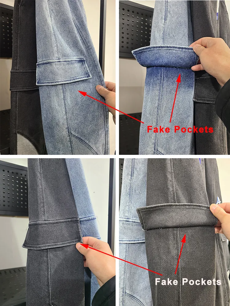 Wiosna lato czarny workowate dżinsy mężczyźni dżinsowe spodnie ładunkowe długość kostki Wyciągnięta bawełniana swobodna harem dżinsowe spodnie 8xl 220622