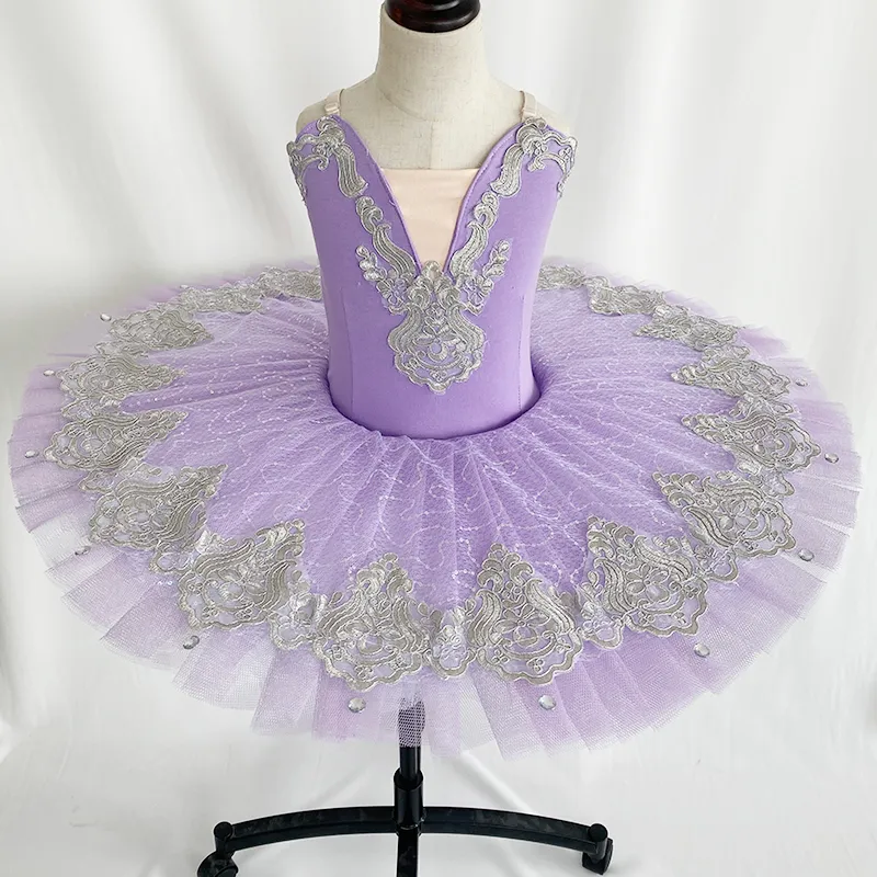 Profesyonel Bale Kostüm Klasik Balerin Bale Tutu Çocuk Kid için Yetişkin Prenses Gözleme Tutu Dans Bale Elbise Kız 27559656