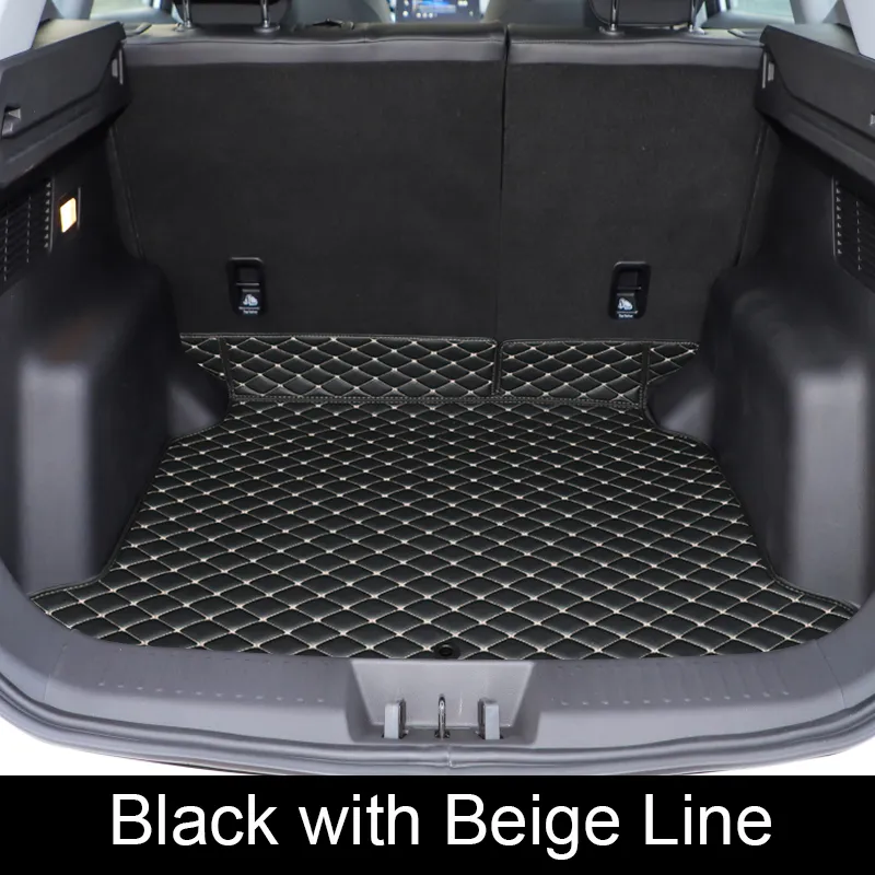 Tapis de coffre arrière personnalisé en cuir, 1 pièce, pour Chery Tiggo 7 Pro 2021 – 2024, doublure de chargement automobile étanche, accessoire externe