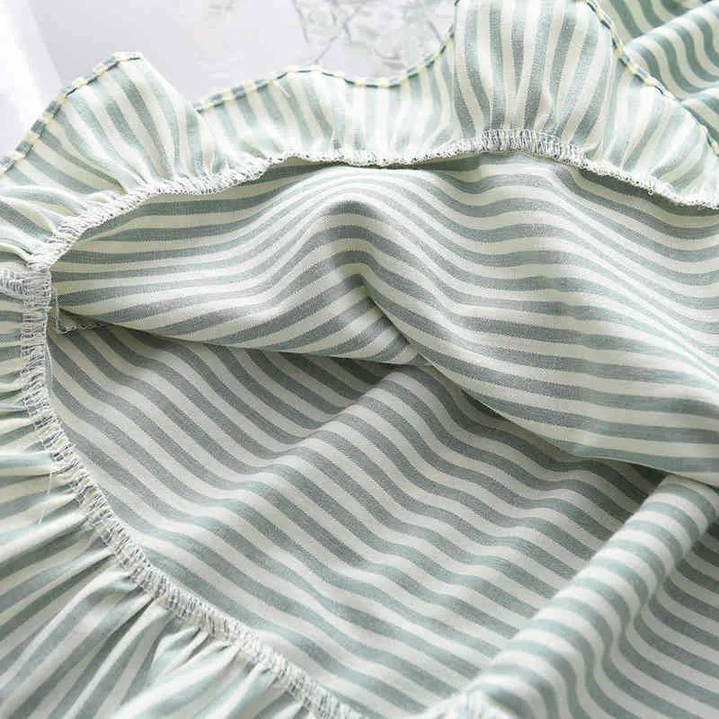 Melario Cute Girls Dresses 2022 New Fashion Kids Casual Party Ruffles Stripe Costumes 어린이 의류 공주 드레스 멍청이 G220518