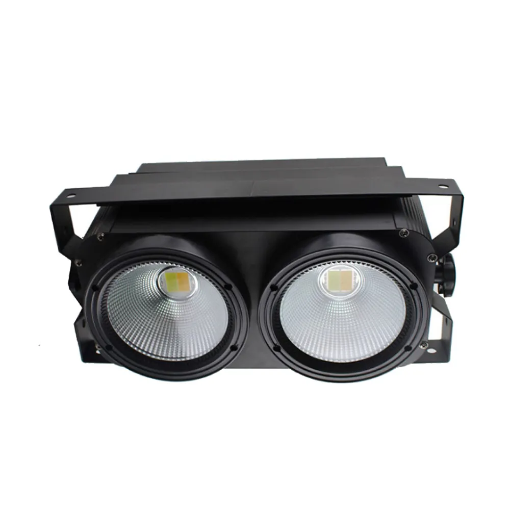 2X A Wholesales 2 Yeux 100w LED Blinder Public Cob Intérieur Par pour Dj Light TV Show Mariage Black Lights Projecteur Disco Party Ktv Show Lighting FastShipping