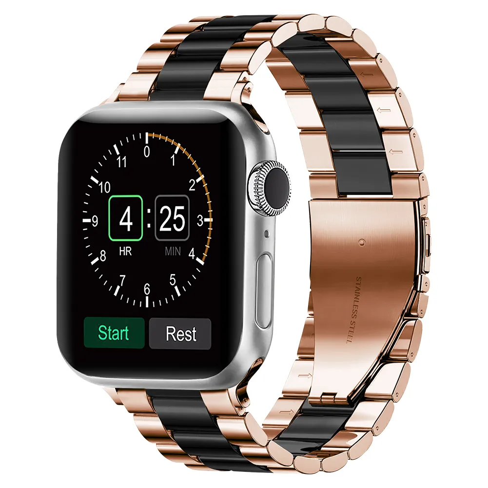 Metal strap apple watch 4 cheap