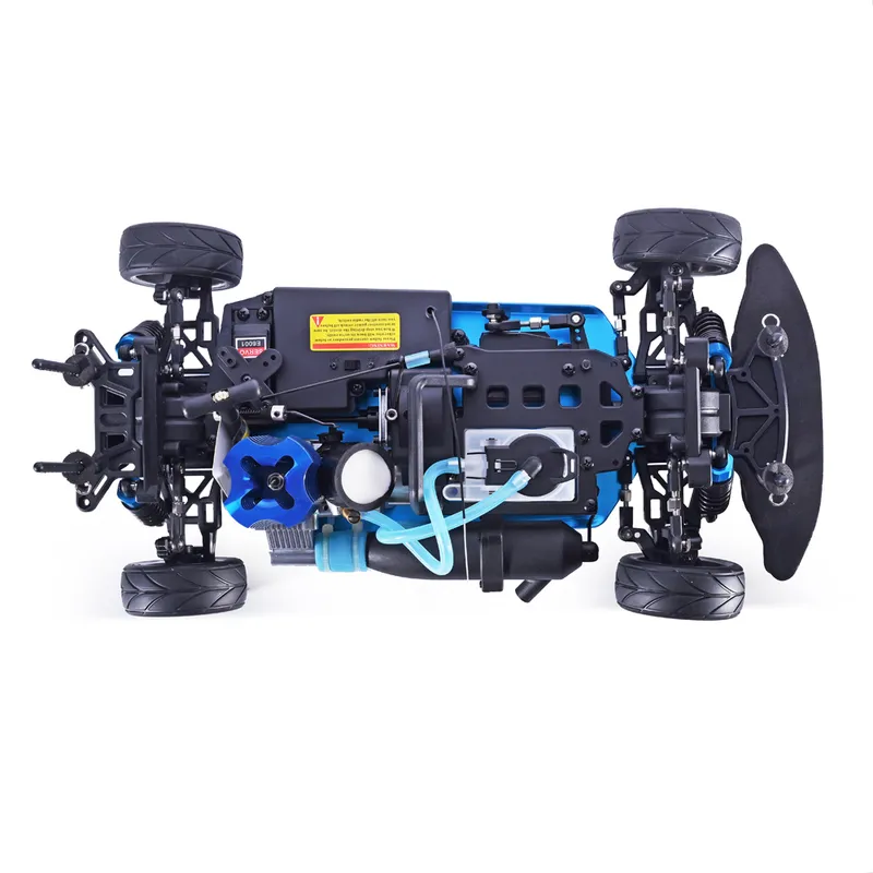 HSP RC 4WD 1x10 na wyścigach drogowych dwie zabawki dryfowe 4x4 Nitro Gas Power Hobby Hobby Pilot Control Samochód 220620