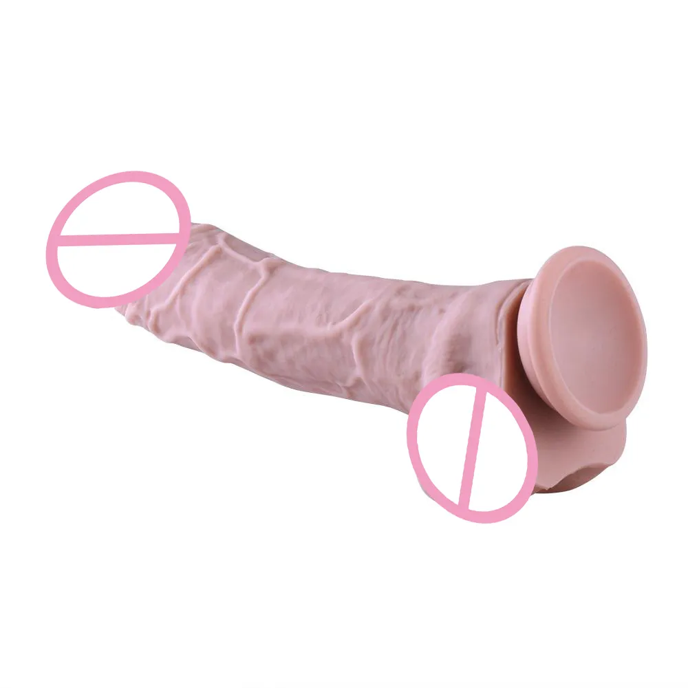 Hismith Dildo réaliste avec une forte tasse à la ventouse faloimitateur flexible Penis jouet gros produits intimes produits sexy pour les femmes