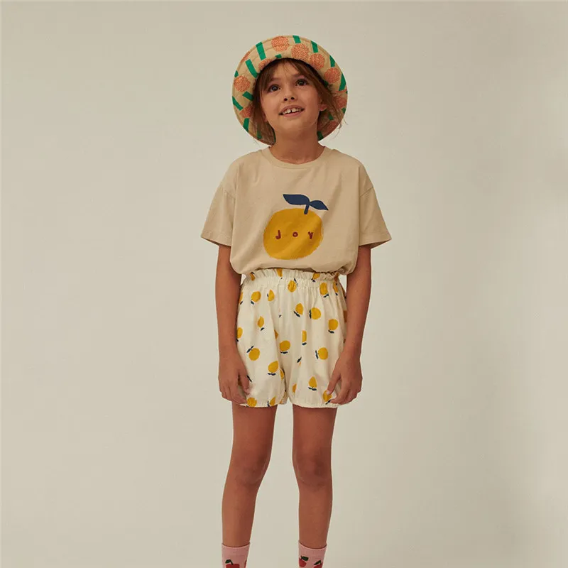 Enkelibb recomendo altamente recomendação infantil unisex verão camiseta de manga curta desenho animado padrony designer roupas tops boy casual 220426