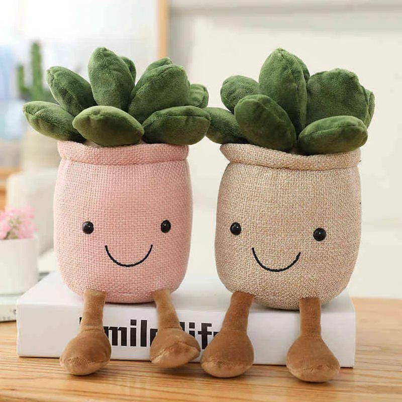 Réaliste Tulipe Succulentes En Peluche Câlins Librement Marié Fleur Cactus Étagère Maison Salon Décor Pour Fille Cadeau J220704