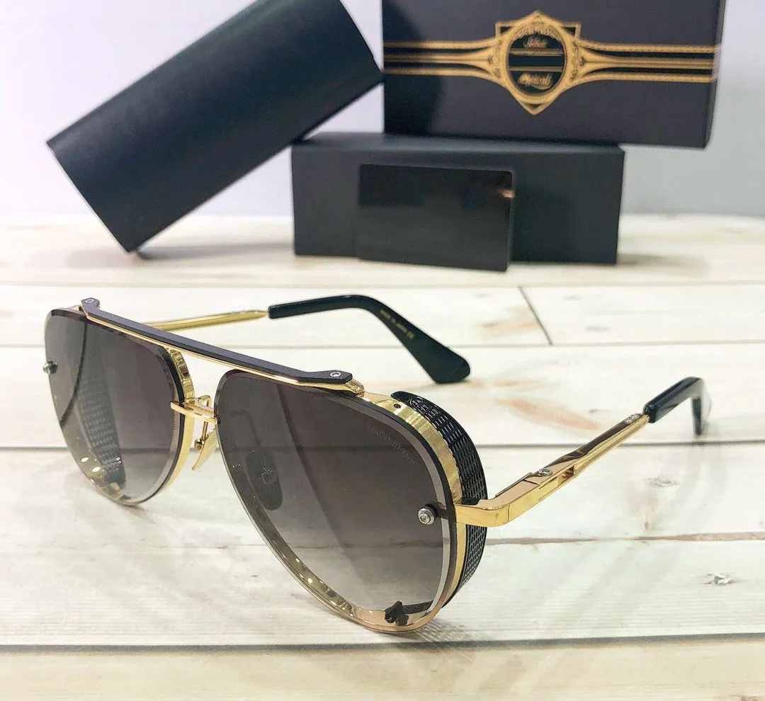 A Dita Mach Eicht Sunglasses Men A Women AAAAA عالية الجودة ذات الجودة الأصلية المصممة النظارات الشمسية الشاطئية للنساء والرجال 220A