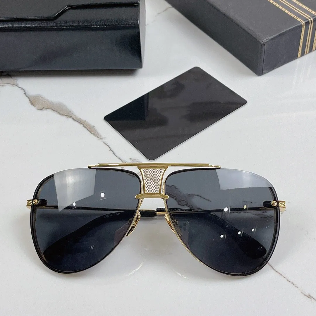 A Dita Decade Two Top Original Original High Quality Designer Sunglasses For Men Famous Fashionable Classic Retro Luxury Brand Eyeglass Fas299i