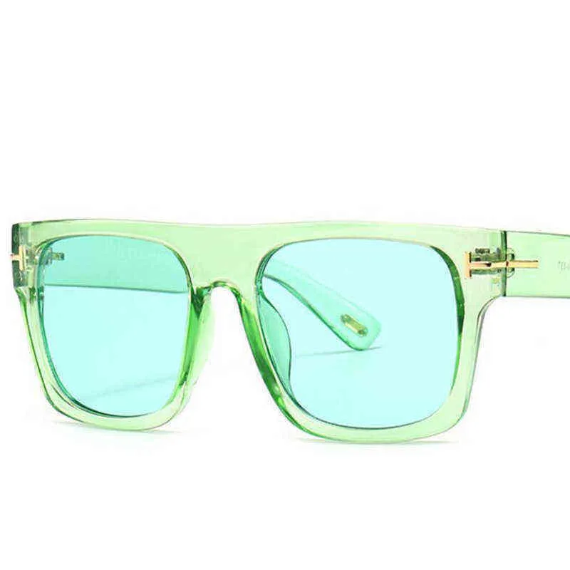 Дизайнерские мужские модные винтажные квадратные солнцезащитные очки негабаритные новые роскошные бренды Big рама Sun Glasses Shades Black Lady UV400 220728