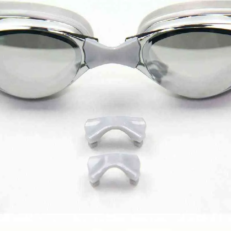 水泳ゴーグル防曇紫外線保護調節可能な男性女性共通メッキプロの水泳ゴーグルクリアビュー眼鏡g220422