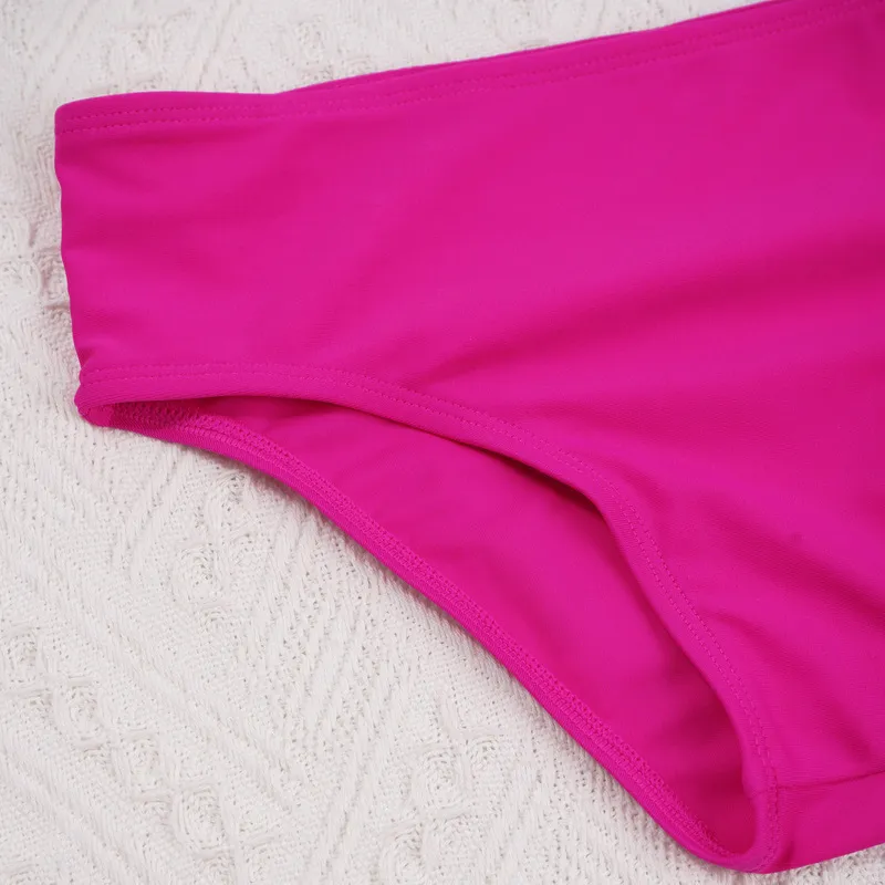 4 14 Years Kids Girls Tankini Set Floral Print Tank Vest Tops with Bikini Briefs and Skirts Summer Swimwear Swimsuits 220530